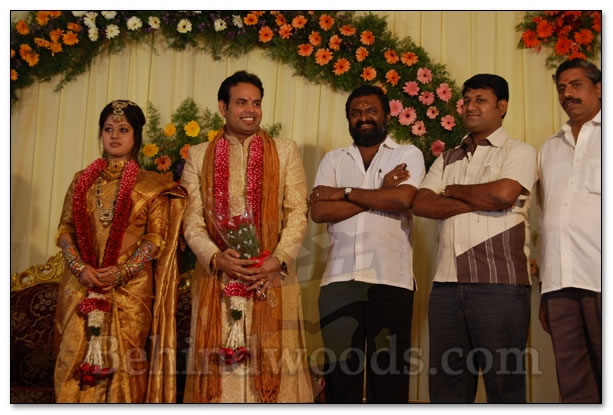 Nag Ravi wedding reception - Images