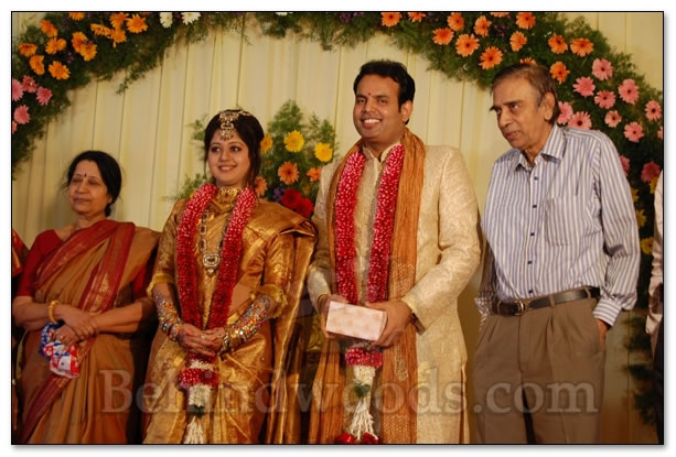 Nag Ravi wedding reception - Images