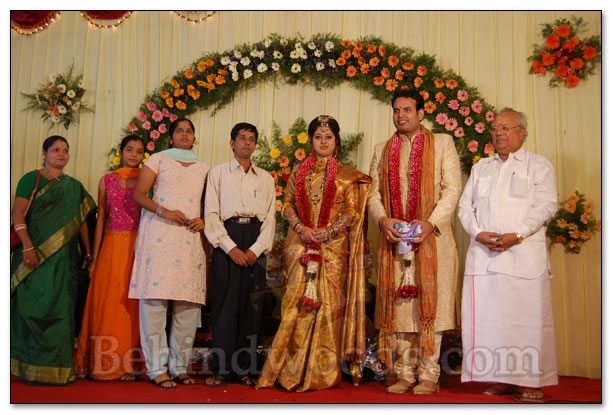 Nag Ravi wedding reception - Images