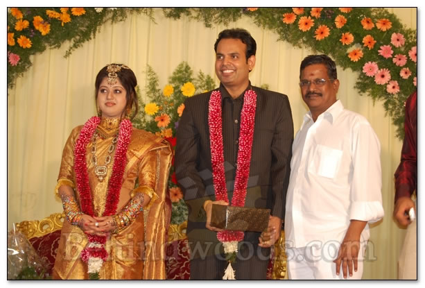 Nag Ravi wedding reception - Images