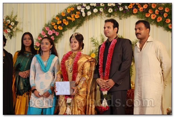 Nag Ravi wedding reception - Images