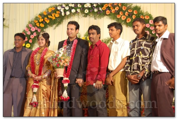 Nag Ravi wedding reception - Images