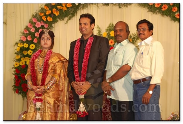 Nag Ravi wedding reception - Images