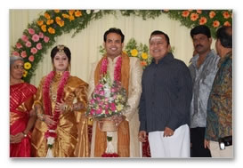 Nag Ravi wedding reception - Images