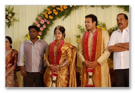 Nag Ravi wedding reception - Images