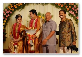 Nag Ravi wedding reception - Images