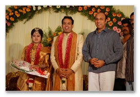 Nag Ravi wedding reception - Images