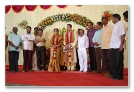 Nag Ravi wedding reception - Images