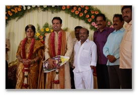 Nag Ravi wedding reception - Images