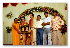 Nag Ravi wedding reception - Images