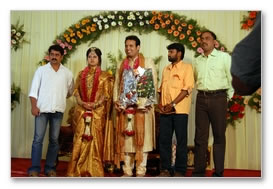 Nag Ravi wedding reception - Images