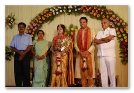 Nag Ravi wedding reception - Images