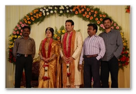 Nag Ravi wedding reception - Images