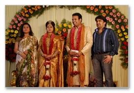 Nag Ravi wedding reception - Images