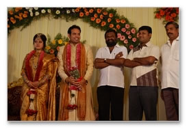 Nag Ravi wedding reception - Images