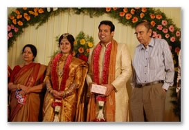 Nag Ravi wedding reception - Images