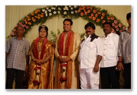 Nag Ravi wedding reception - Images