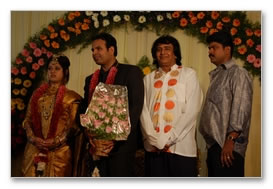 Nag Ravi wedding reception - Images