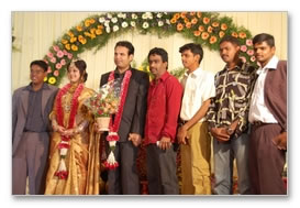 Nag Ravi wedding reception - Images