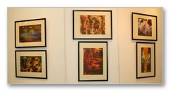 Art exhibition from Pandu family - images