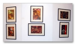 Art exhibition from Pandu family - images