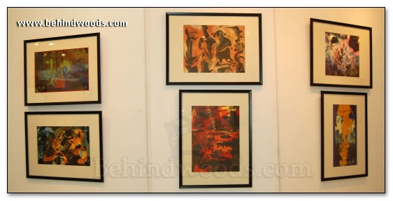 Art exhibition from Pandu family - images