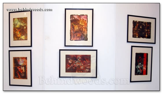 Art exhibition from Pandu family - images