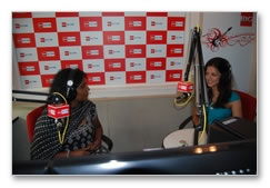 Ishita on air @ Big FM - images