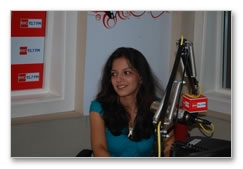 Ishita on air @ Big FM - images