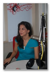 Ishita on air @ Big FM - images