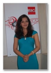 Ishita on air @ Big FM - images