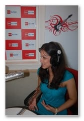 Ishita on air @ Big FM - images