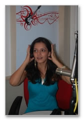 Ishita on air @ Big FM - images