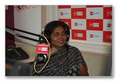 Ishita on air @ Big FM - images