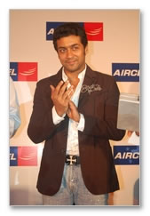 Surya Felicitates Aircel Winners - Images