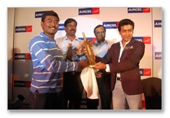 Surya Felicitates Aircel Winners - Images