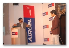 Surya Felicitates Aircel Winners - Images