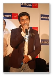 Surya Felicitates Aircel Winners - Images