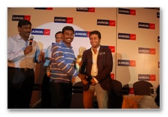 Surya Felicitates Aircel Winners - Images