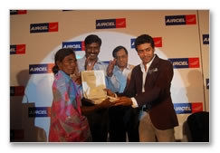 Surya Felicitates Aircel Winners - Images