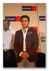 Surya Felicitates Aircel Winners - Images