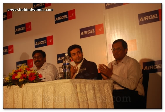 Surya Felicitates Aircel Winners - Images