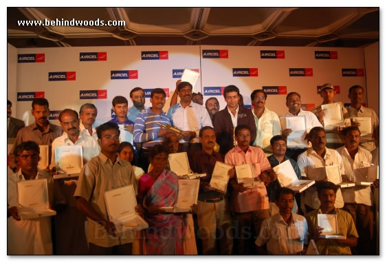 Surya Felicitates Aircel Winners - Images