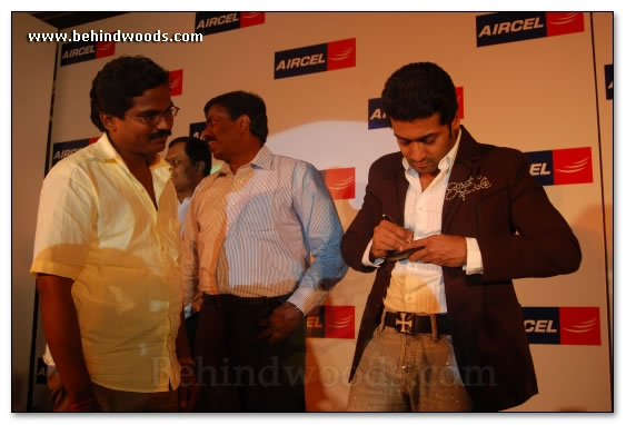 Surya Felicitates Aircel Winners - Images