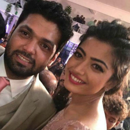 Kannada stars Rakshit Shetty and Rashmika gets engaged