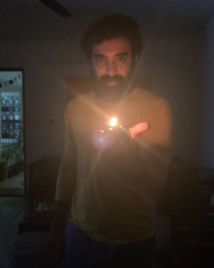 Celebrities photos with Diya and Torchlights to stand united against Corona