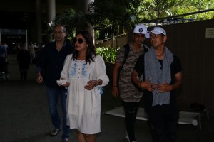 Celebs Spotted At Airport