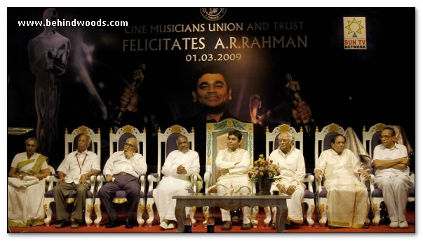 Cine Musicians Honor Rahman - Gallery