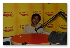 G.V.Prakash Kumar @  Radio Mirchi - Images