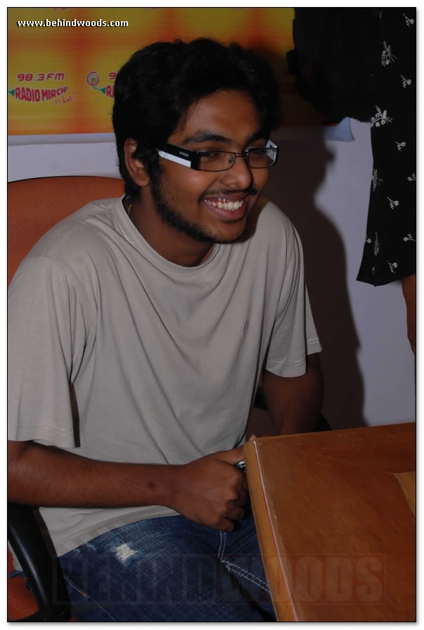 G.V.Prakash Kumar @  Radio Mirchi - Images